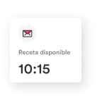 Posibilidad de receta electrónica al instante